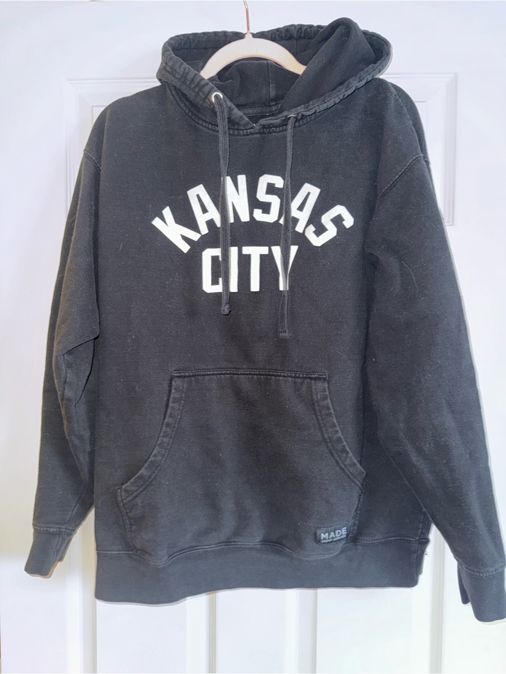 Kansas City Hooded Sweatshirt - Black